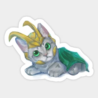 Lokitty Sticker